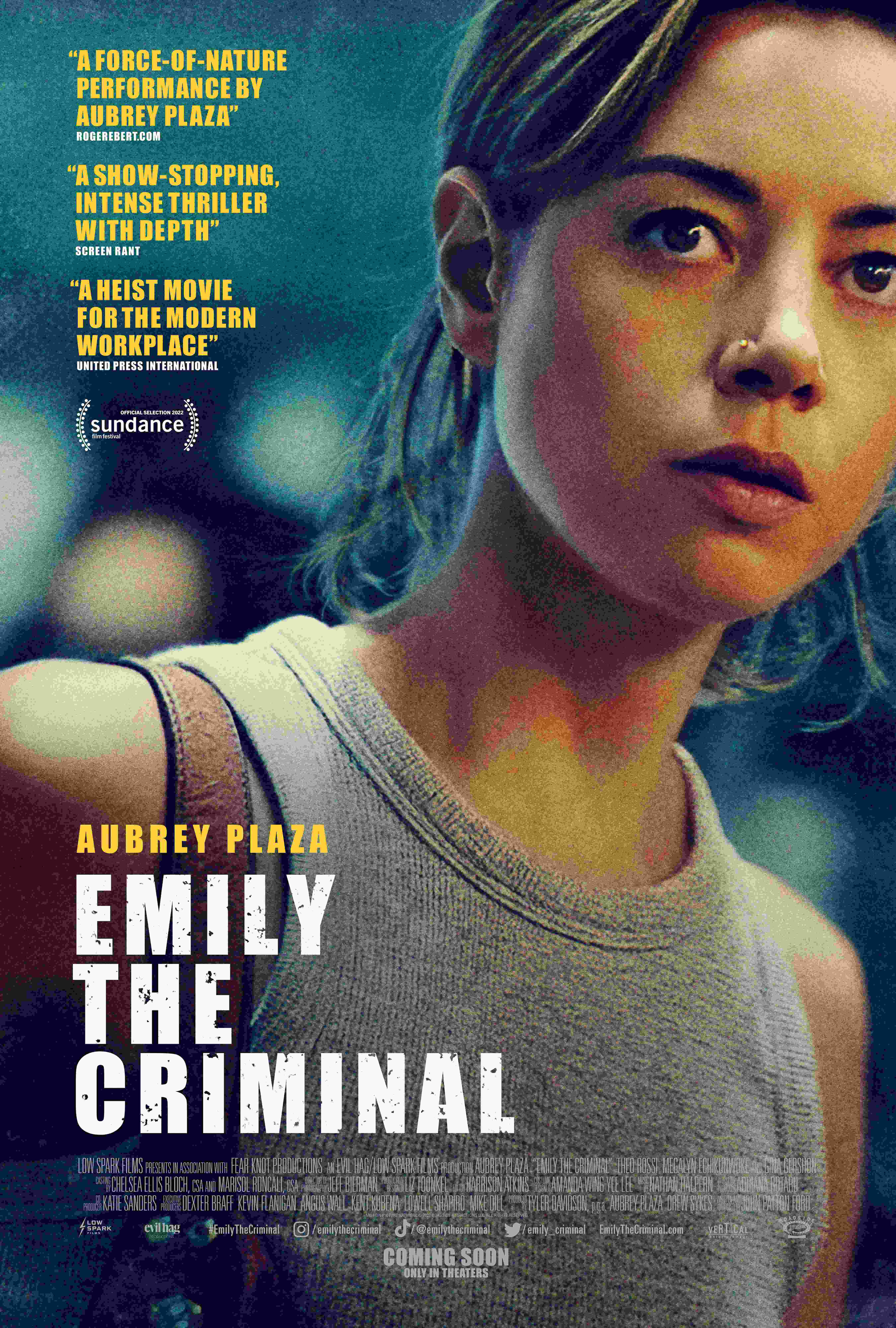 Emily the Criminal (2022) vj muba Aubrey Plaza